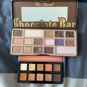 Too Faced Chocolate Bar + Violet Voss Créme Brûlée Eyeshadow
